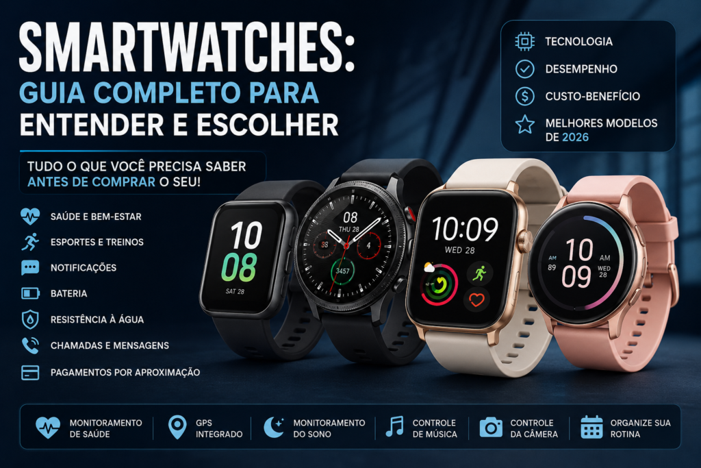 Smartwatches: Guia Completo para Entender e Escolher