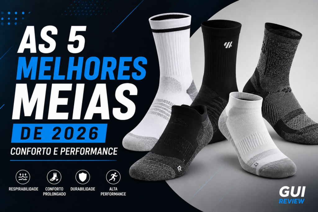 As 5 Melhores Meias de 2026: Conforto e Performance!