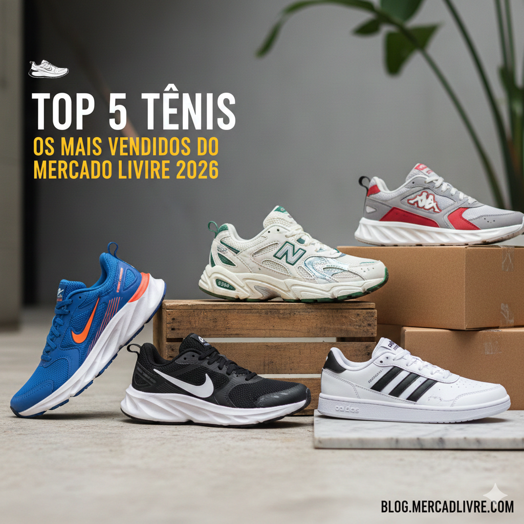 Top 5 Tênis Mais Vendidos em 2026 (Ranking Atualizado e Testado)