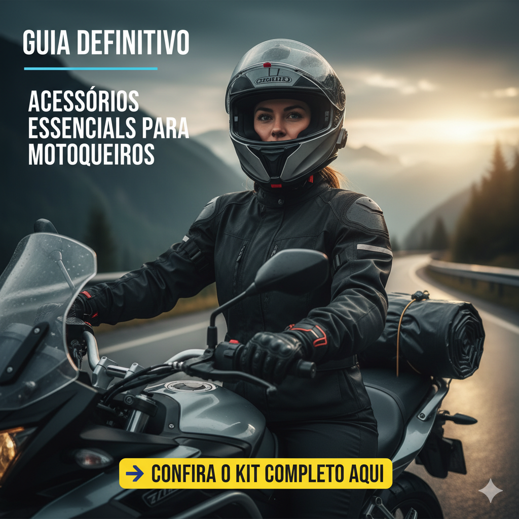 GUIA DEFINITIVO 2026: ACESSÓRIOS PARA MOTOQUEIROS