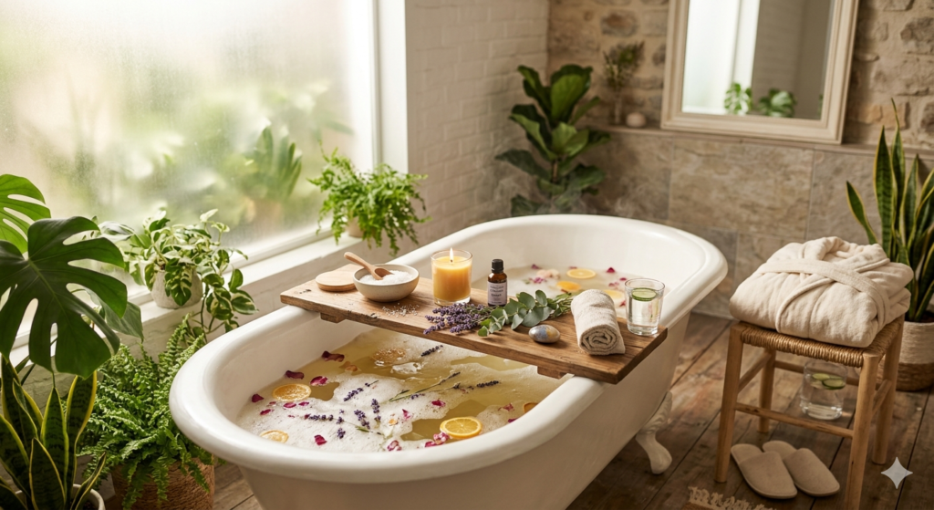 5 dicas de spa em casa