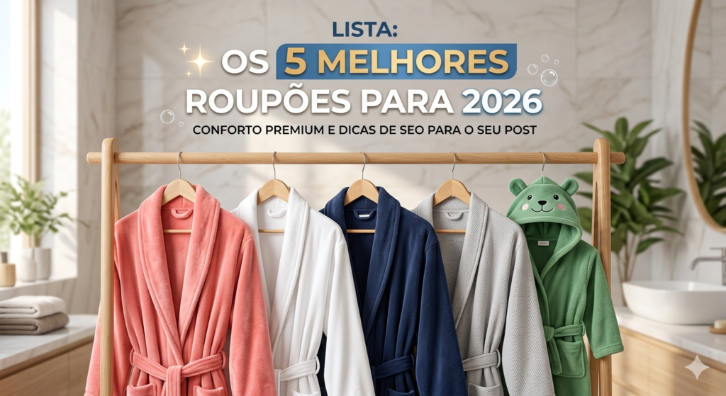 Lista: Os 5 Melhores Roupão 2026