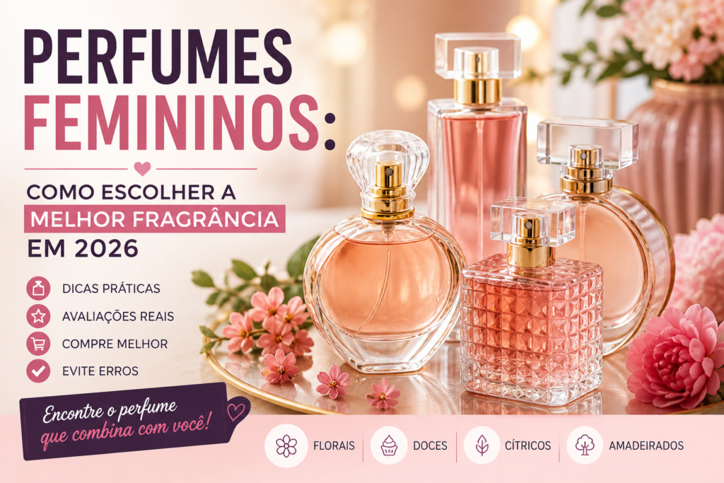 Perfumes Femininos: Como Escolher a Melhor Fragrância em 2026
